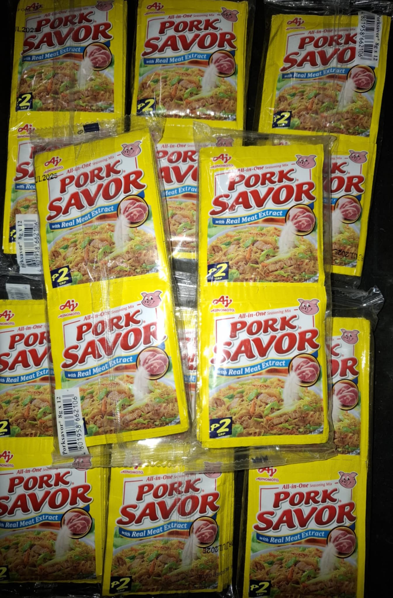 Ajinomoto Pork Savor All in one Seasoning 8gx12pcs